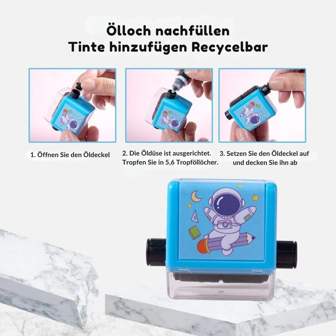 Rollender Rechenstempel