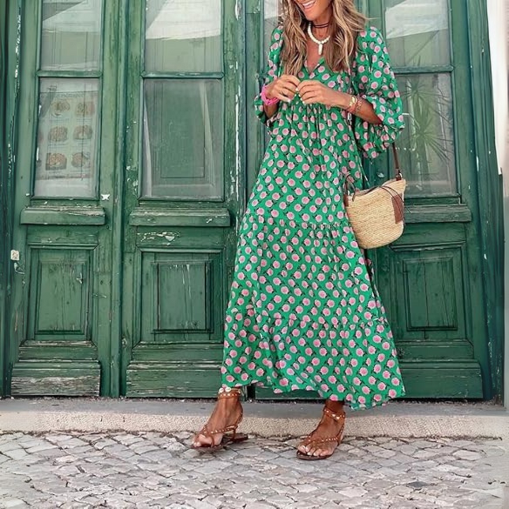 Hanna Kleid | Bequemes, locker geschnittenes Sommerkleid für vielseitiges Tragen