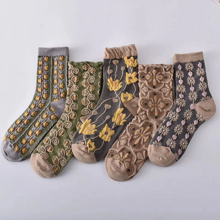Magdalena Strümpfe Oktoberfest | Elegante Damen Socken mit Spitzendetails