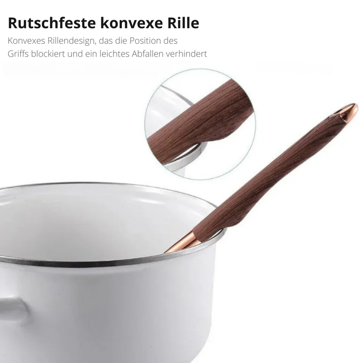 Luxe Silikon Küchenutensilien Set 10-teilig | Hitzebeständig und langlebig