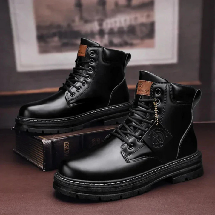 Ultraleichte Delta Stiefeletten für Kalte Tage - Klassische Wasserdichte Schnürstiefel für Herren