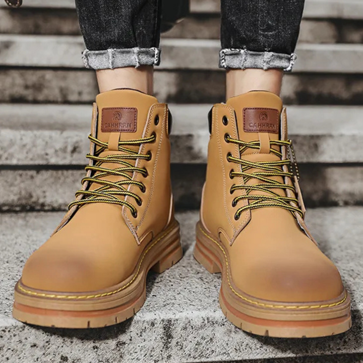 Ultraleichte Delta Stiefeletten für Kalte Tage - Klassische Wasserdichte Schnürstiefel für Herren