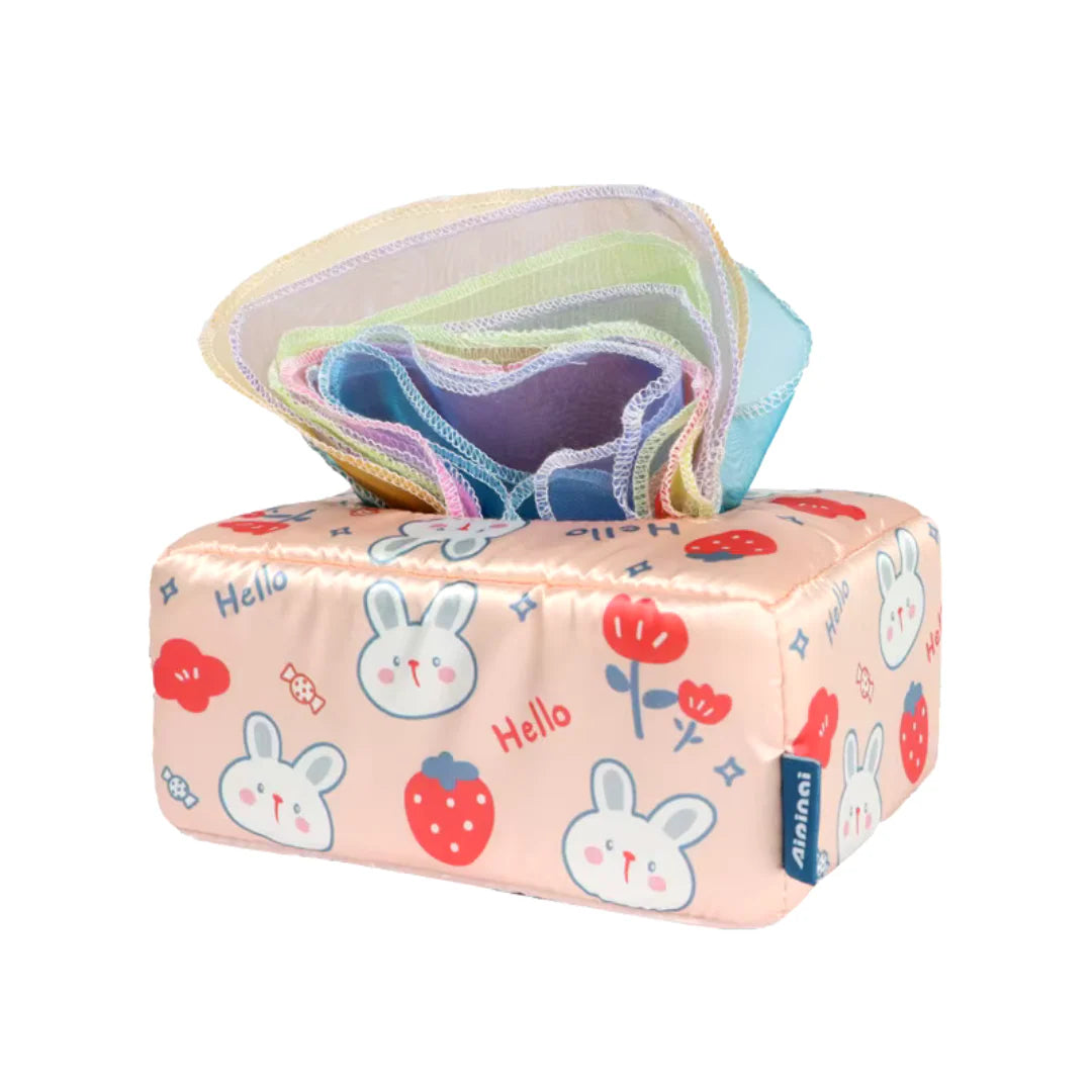 Sensorik-Taschentuchbox