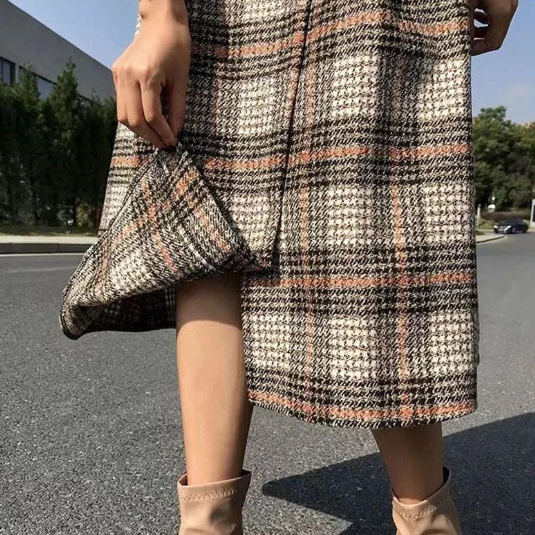 Gabriele Karorock Oktoberfest | Eleganter Damen Rock mit Glencheck-Muster