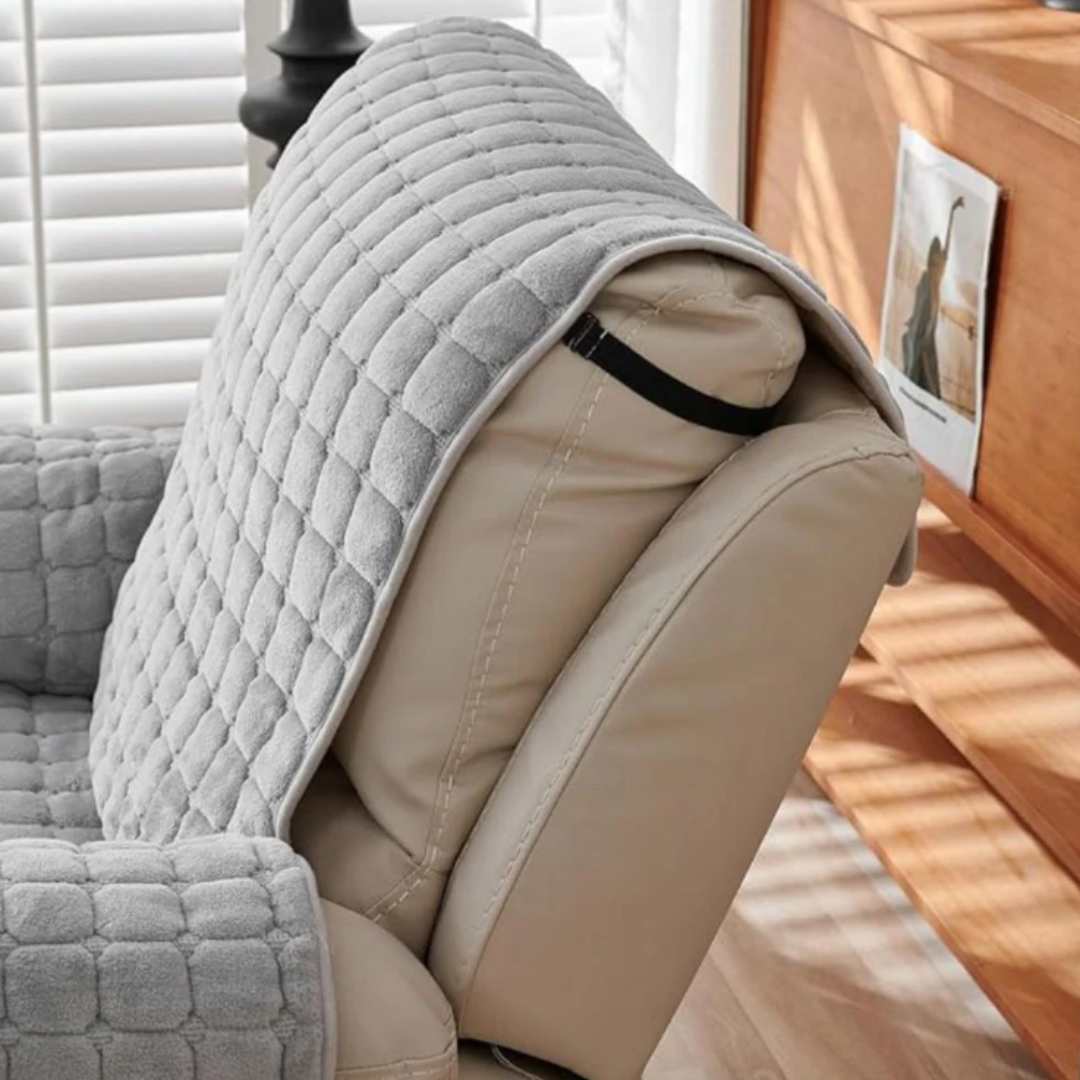 Snug Grid Relaxsessel-Bezug | Gepolsterter Schonbezug mit rutschfester Passform