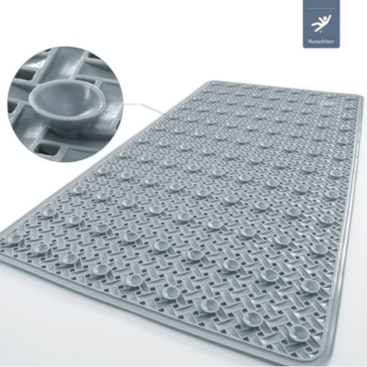 SafeStep Badewannenmatte | Rutschfeste Wanneneinlage mit innovativen Saugnäpfen