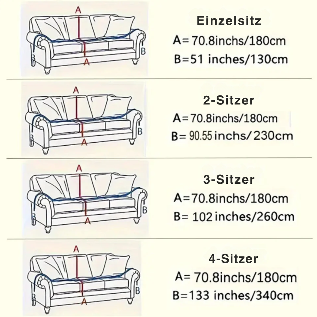Boho Sofaüberwurf | Vintage-Sofaschutz mit geometrischem Muster und Chenille-Material