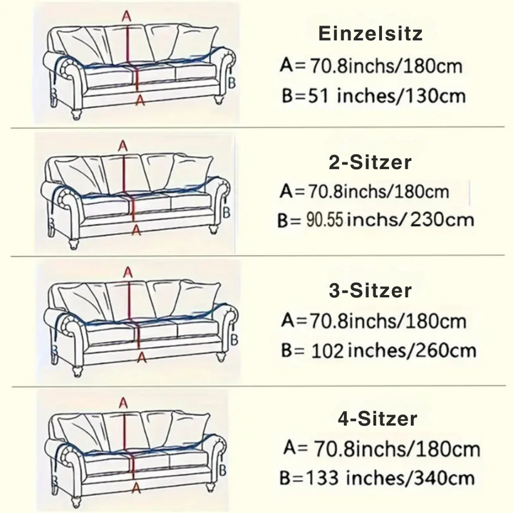 Boho Sofaüberwurf | Vintage-Sofaschutz mit geometrischem Muster und Chenille-Material