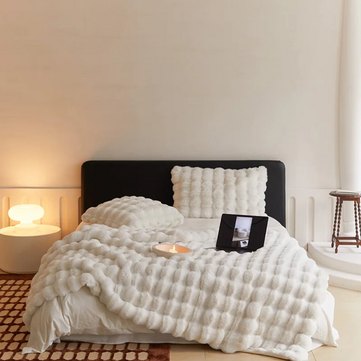 Faux-Fur-Kuscheldecke | Weiche Kunstfell-Decke für alle Jahreszeiten