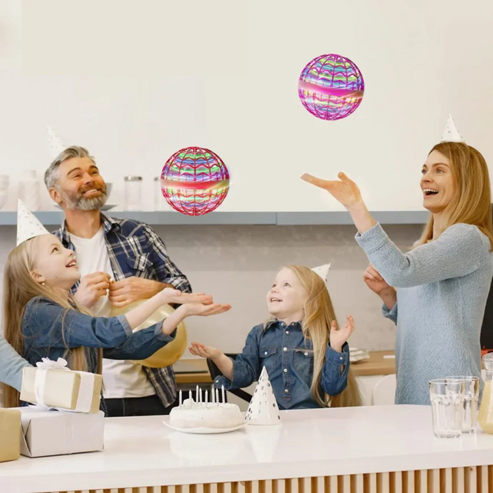 Fliegende Spielkreisel