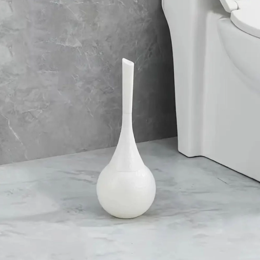 Imperial Gleam Toilettenbürste | Elegante WC-Bürste mit Halterung