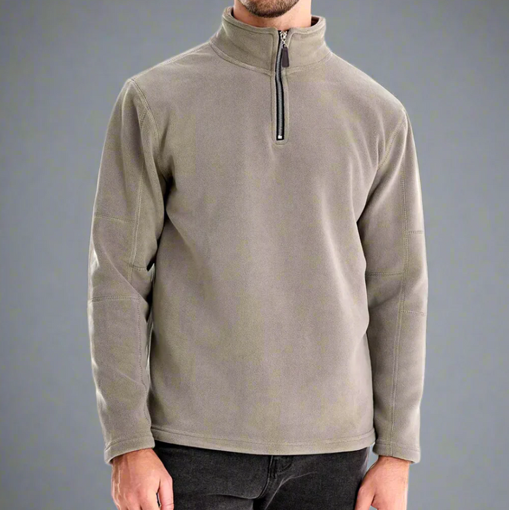 Fleece Pullover Herren | Kuscheliges Design mit halbem Reißverschluss
