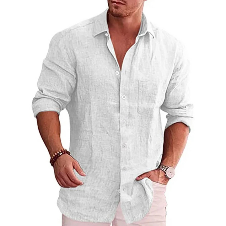 Sebastian Leinenhemd | Casual Herrenhemd für den Sommer