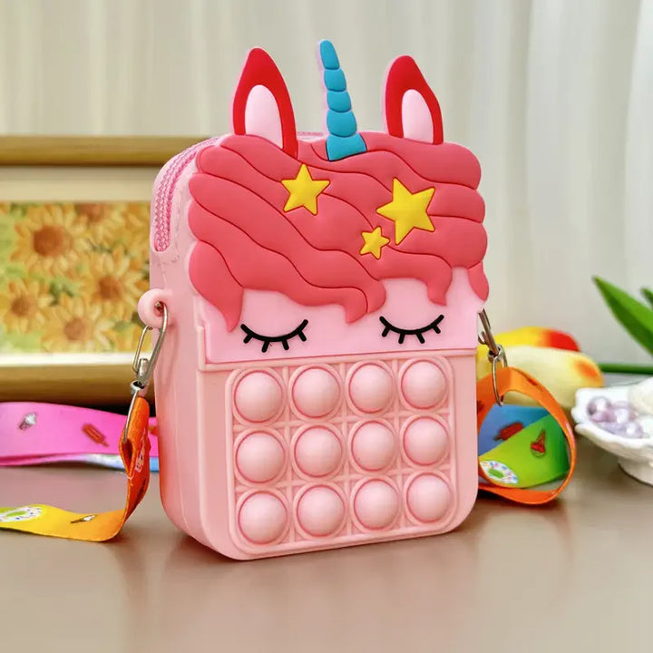 Unicorn Pop-it Tasche