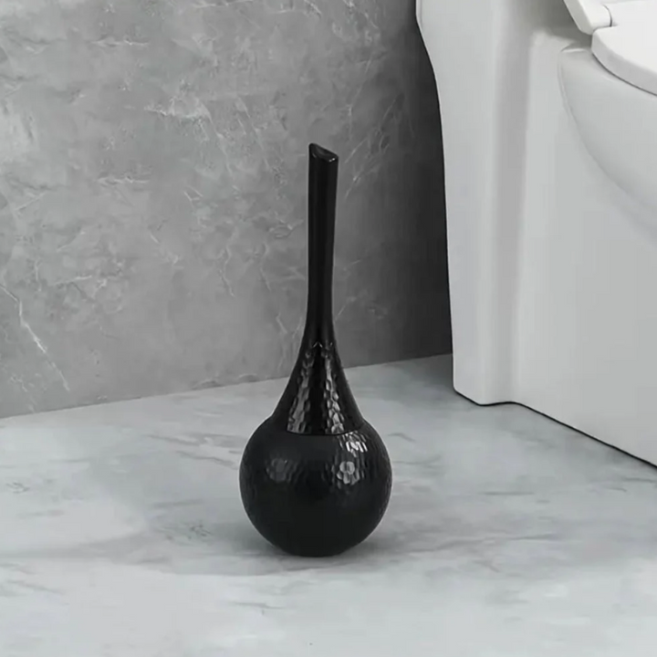 Imperial Gleam Toilettenbürste | Elegante WC-Bürste mit Halterung