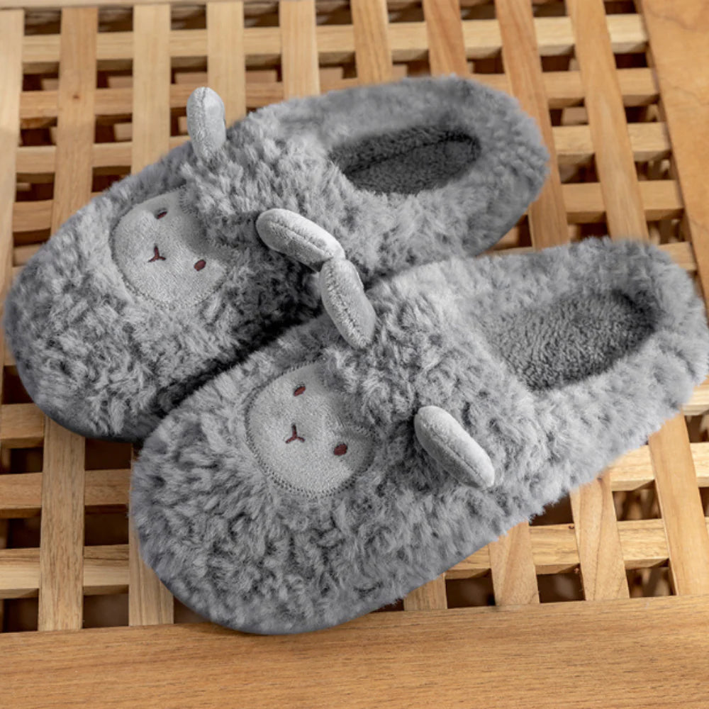 Sheepy Hausschuhe | Mit Kunstfell gefüttert für wohlig warme Füße