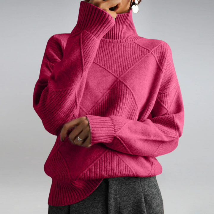 Rollkragenpullover für den Kalte Tage - Kuscheliger Kaschmir Pullover für Damen