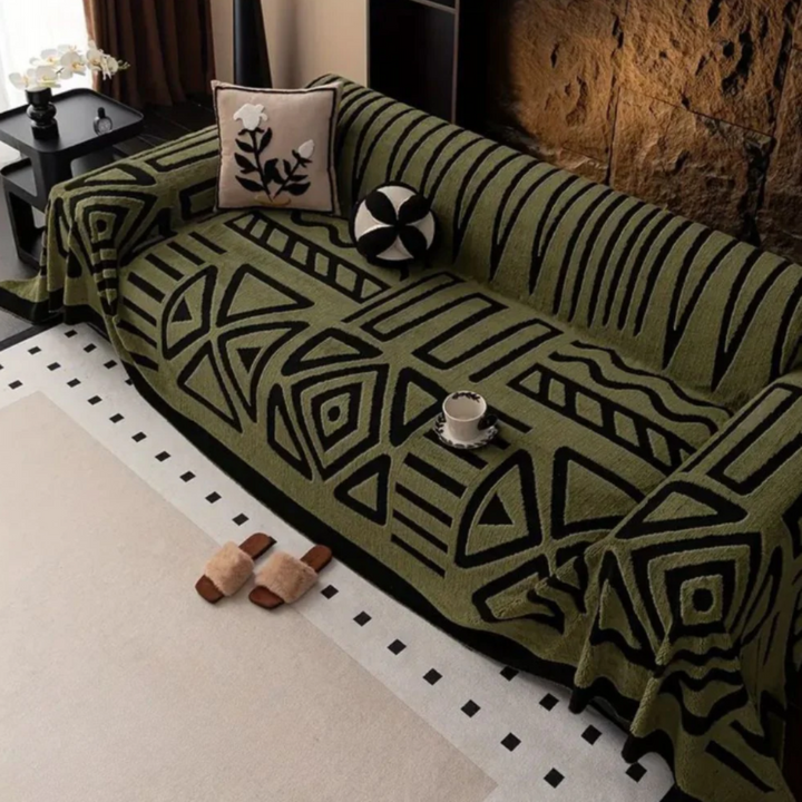 Luxury Maze Sofahusse | Stilvoller Schutz vor Flecken und Tierhaaren