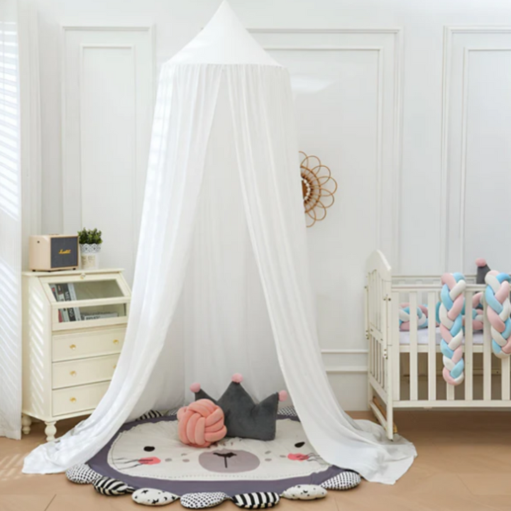 Baldachin Kinderzelt | Traumhaftes Lesenook-Zelt mit Prinzessinnen-Design für Kinder