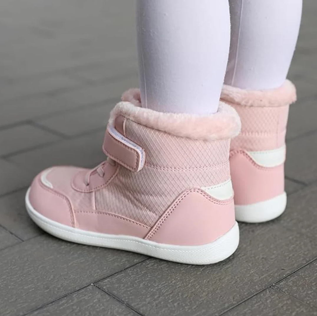 Kinder Winter-Barfußschuhe | Warm & rutschfest für kalte Tage (3–15 Jahre)