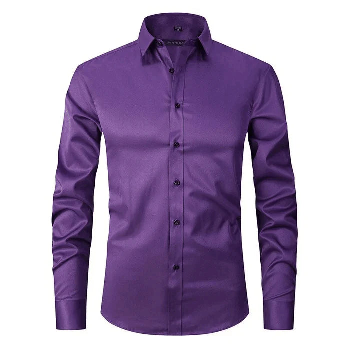 Felix Shirt | Knitterfreies Hemd für Manner