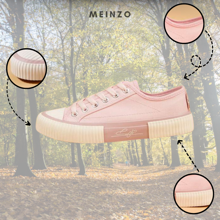 Canvas Sneakers | Sportliche Schnürschuhe für Damen