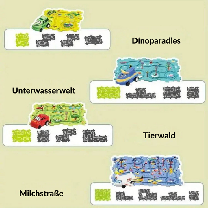 Rennpuzzlematte | 1+1 Gratis