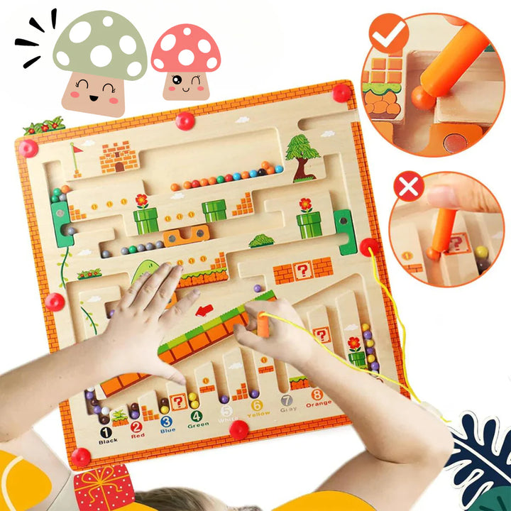 Magnetisches Labyrinth-Brettspiel