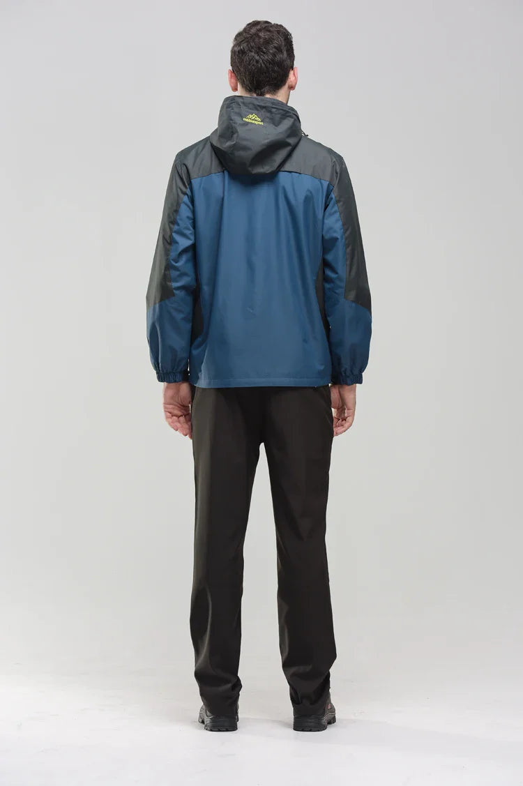 TechPro Outdoor Jacke | Leichte wasserdichte Outdoor-Jacke für Herren