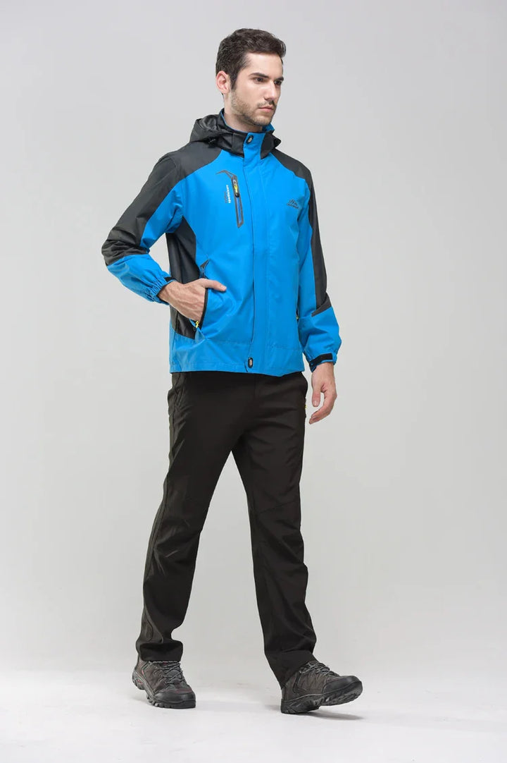 TechPro Outdoor Jacke | Leichte wasserdichte Outdoor-Jacke für Herren