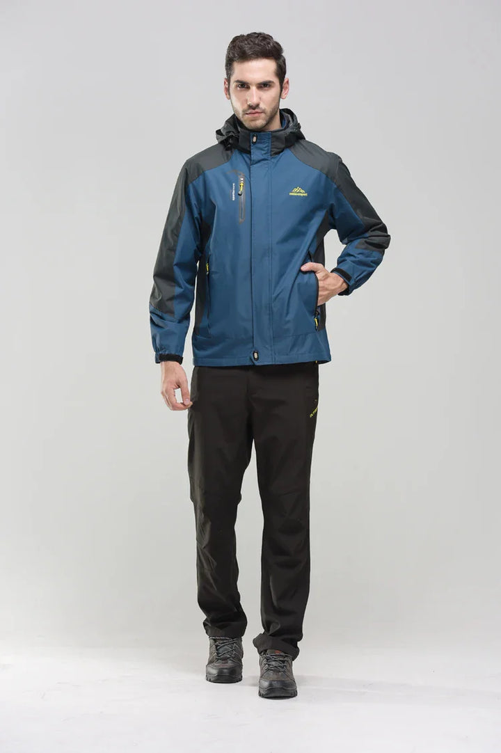 TechPro Outdoor Jacke | Leichte wasserdichte Outdoor-Jacke für Herren