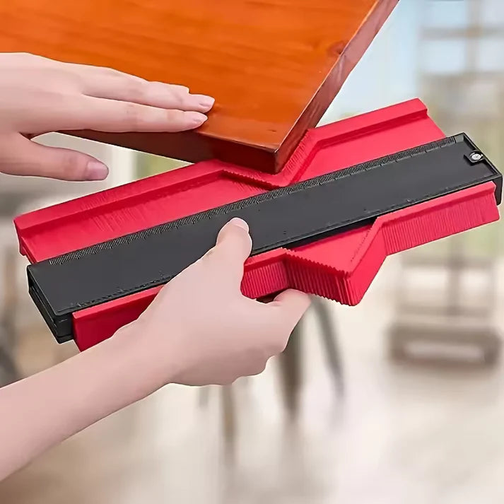 Konturenlehre mit Arretierung | Präzise Formübertragung für Boden & Rohrarbeiten