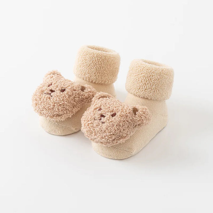 Süße Baby Bär Socken | Warme rutschfeste Cartoon-Socken (1+1 Gratis)