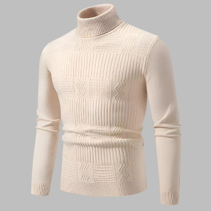 Tiago Pullover | Warmer, robuster norwegischer Herren-Kabelpullover