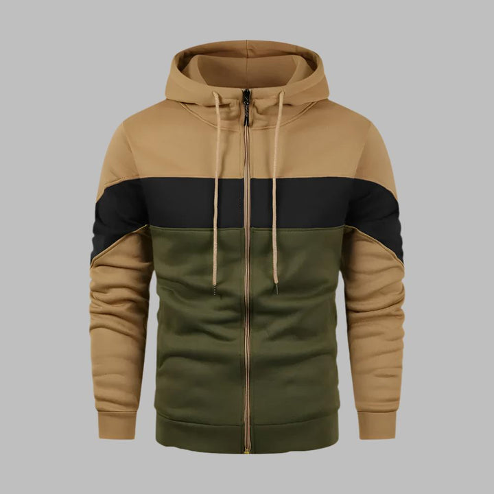 Silvester Hoodie | Bequemer Herren Hoodie mit Reißverschluss für den täglichen Gebrauch