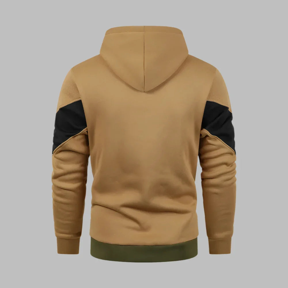 Silvester Hoodie | Bequemer Herren Hoodie mit Reißverschluss für den täglichen Gebrauch