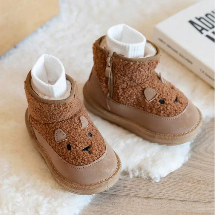 Beary Kinder Stiefel | Gefüttert mit Kunstfell, damit dein Kleines schön warm bleibt
