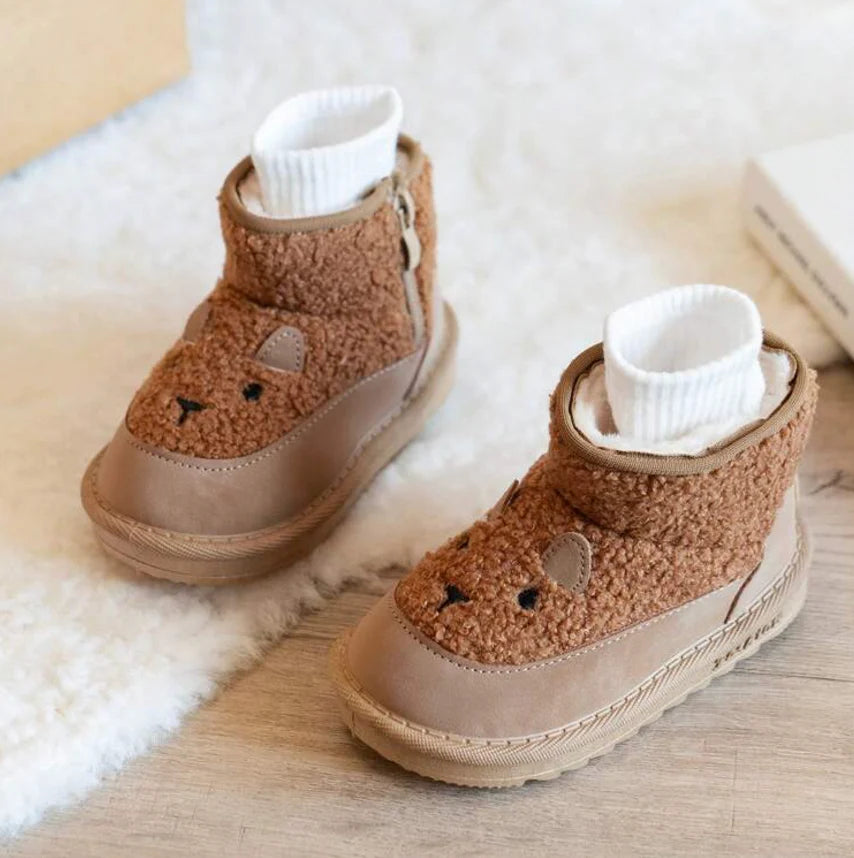 Beary Kinder Stiefel | Gefüttert mit Kunstfell, damit dein Kleines schön warm bleibt