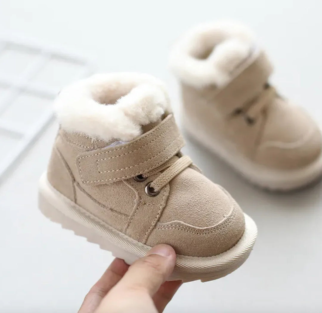 Baby Schneestiefel | Warm gefütterte Winter-Kinderschuhe mit Fleece