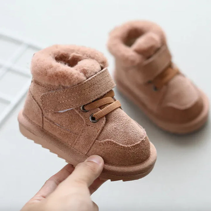 Baby Schneestiefel | Warm gefütterte Winter-Kinderschuhe mit Fleece