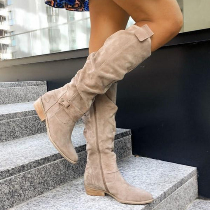 Gabora Stiefel | Warme & Komfortable Velourslederstiefel für Frauen