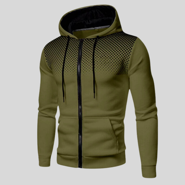 Max Hoodie | Warmer Herren Kapuzenpullover mit Reißverschluss für kalte Tage