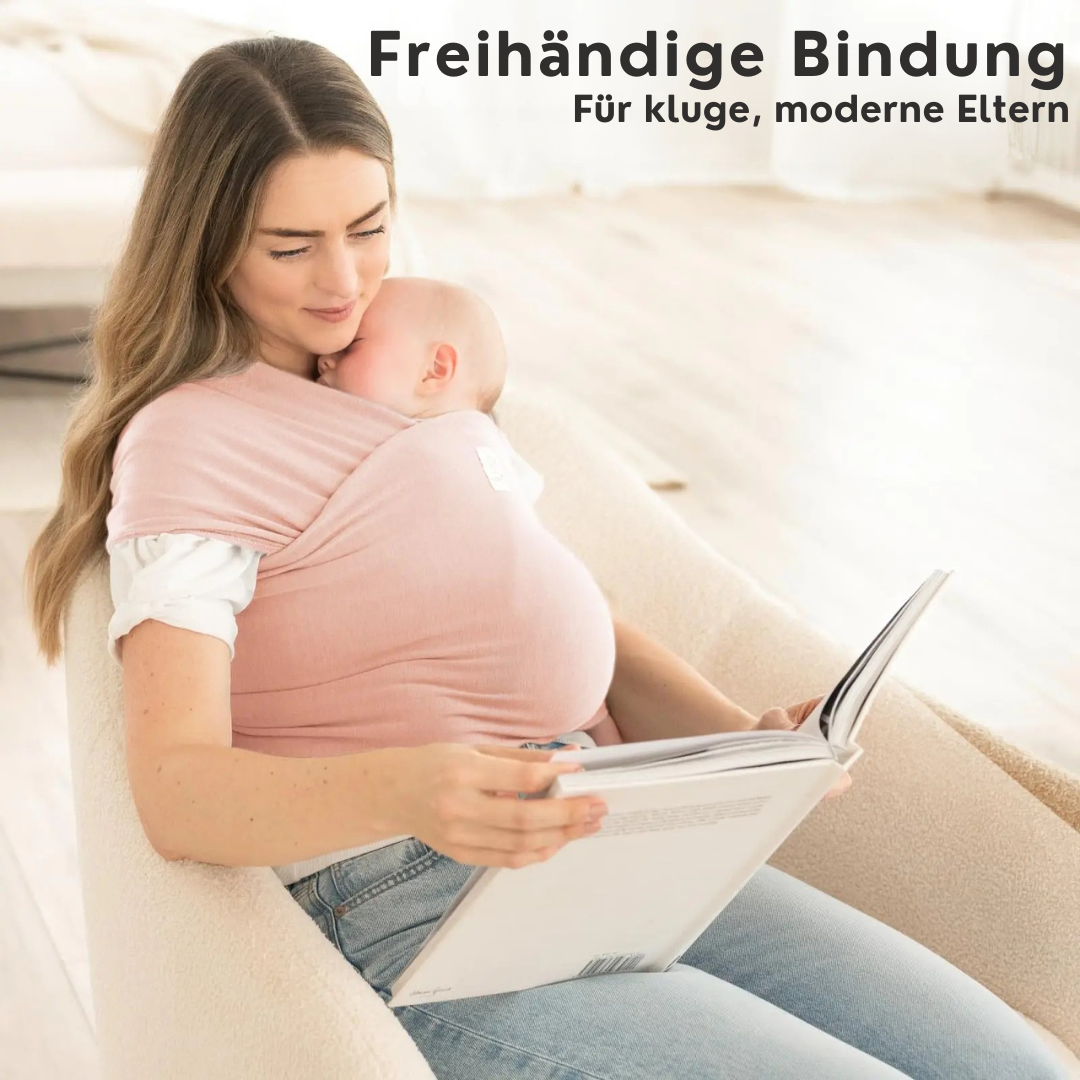 Babytrage | Rückenschonendes Babytragetuch