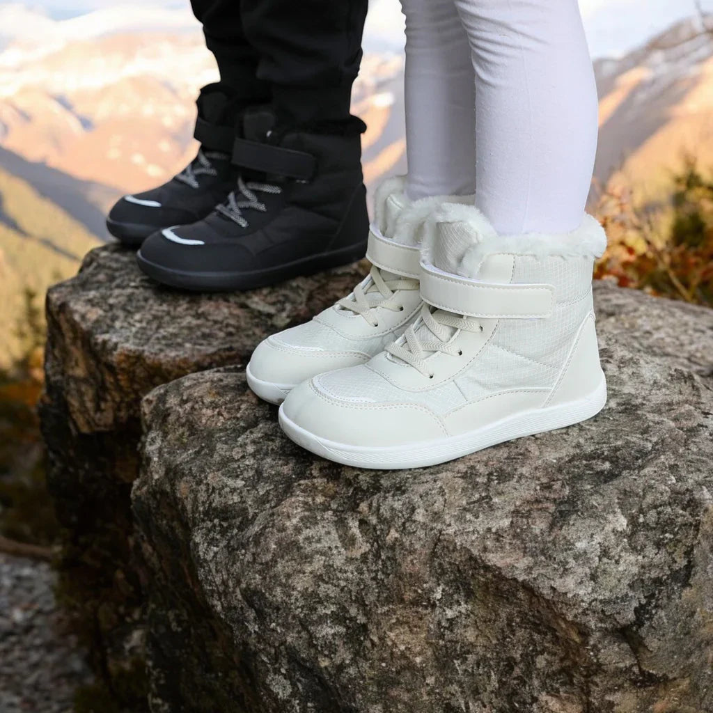 TimberSteps Kinder | Barfußschuhe für Kinder gefüttert & wasserabweisend (3–15 Jahre)