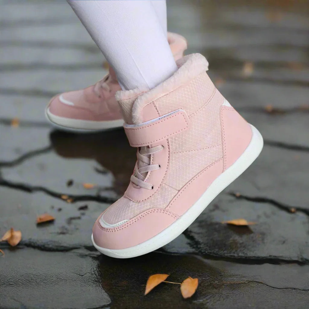 TimberSteps Kinder | Barfußschuhe für Kinder gefüttert & wasserabweisend (3–15 Jahre)