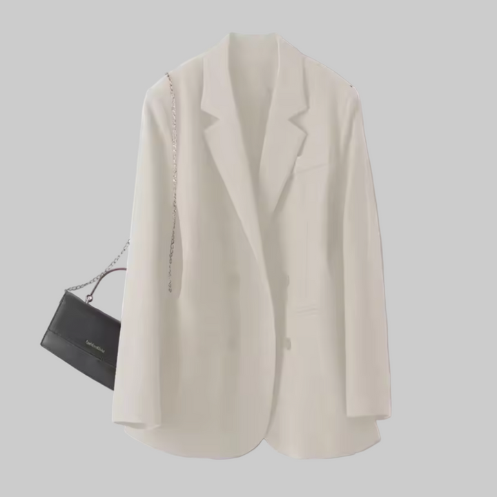 Blazer für den Herbst - Lange Oversized Blazer mit Taschen für Damen