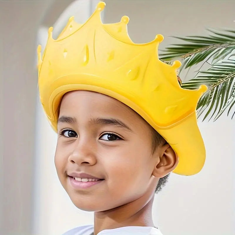 SplashSafe Krone | Anti-Wasser- und Shampoo-Badehaube